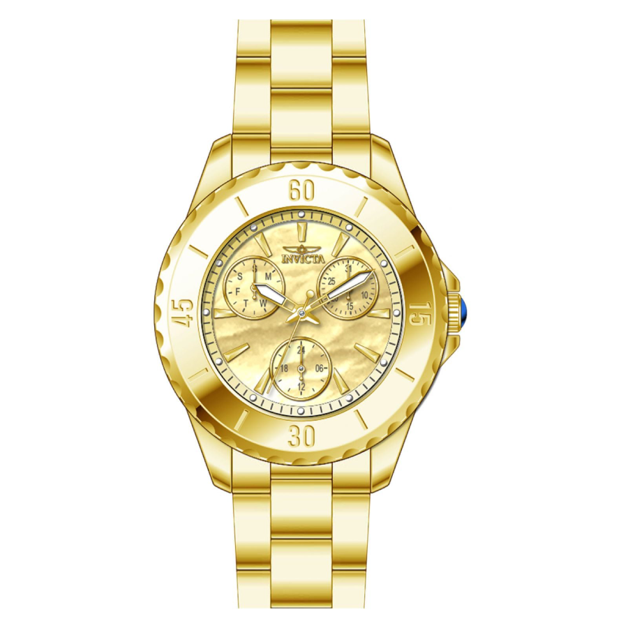 Reloj Para Mujer Invicta Angel 29107 Dorado